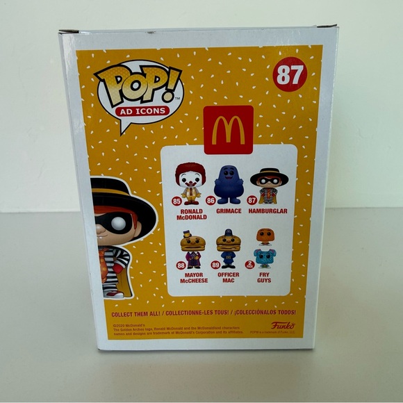 Funko Ad Icons Hamburglar Figure #87 - Picture 2 of 9